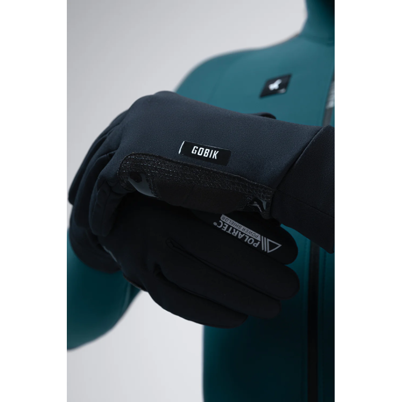 Gobik Polartec Bora 2.0 True Black gants thermiques unisexes - expédition 24h