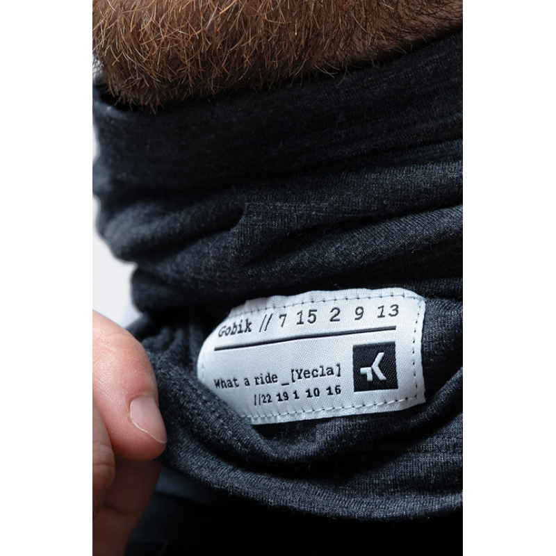 Gobik Moonbah Solid Graphite unisex bandana - envío 24h