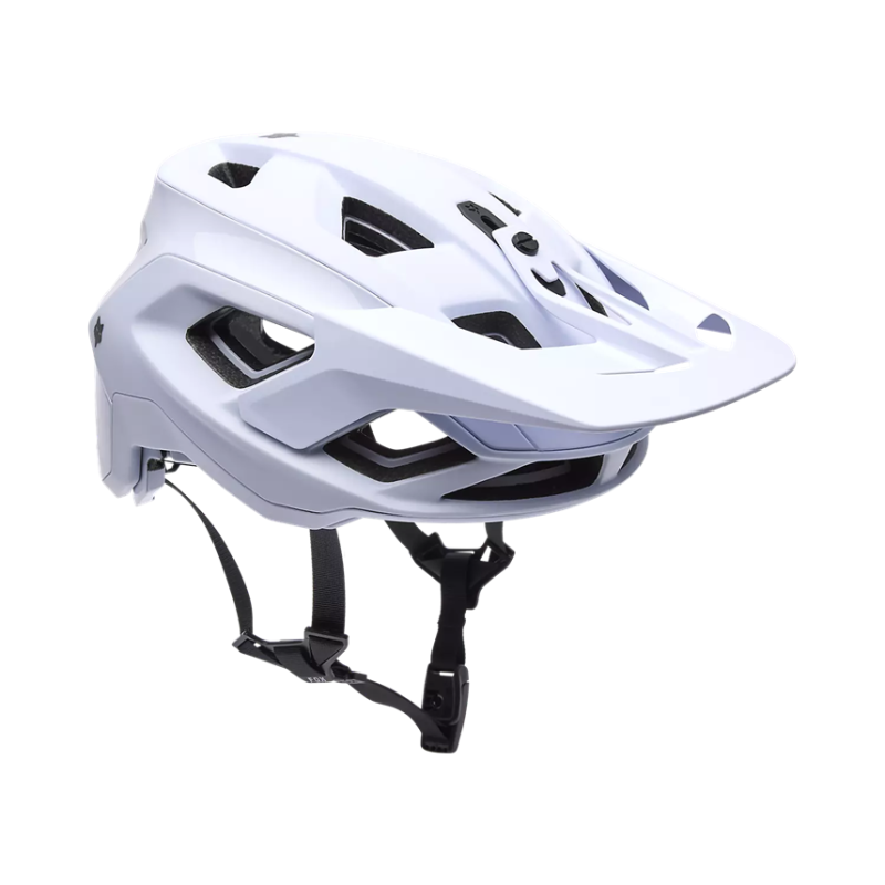 Fox Speedframe RS Blanc Mat | Casque MTB haute performance