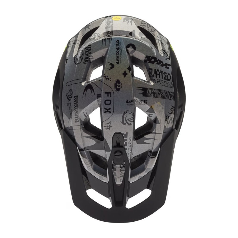 Fox Speedframe Pro Lunar Se Noir - Casque MTB Premium avec Visière