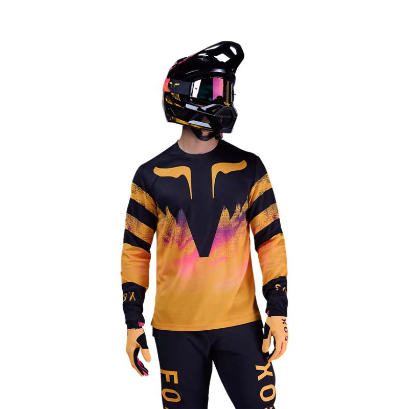 Fox Ranger Kairos mandarina t-shirt à manches longues - expédition 24h