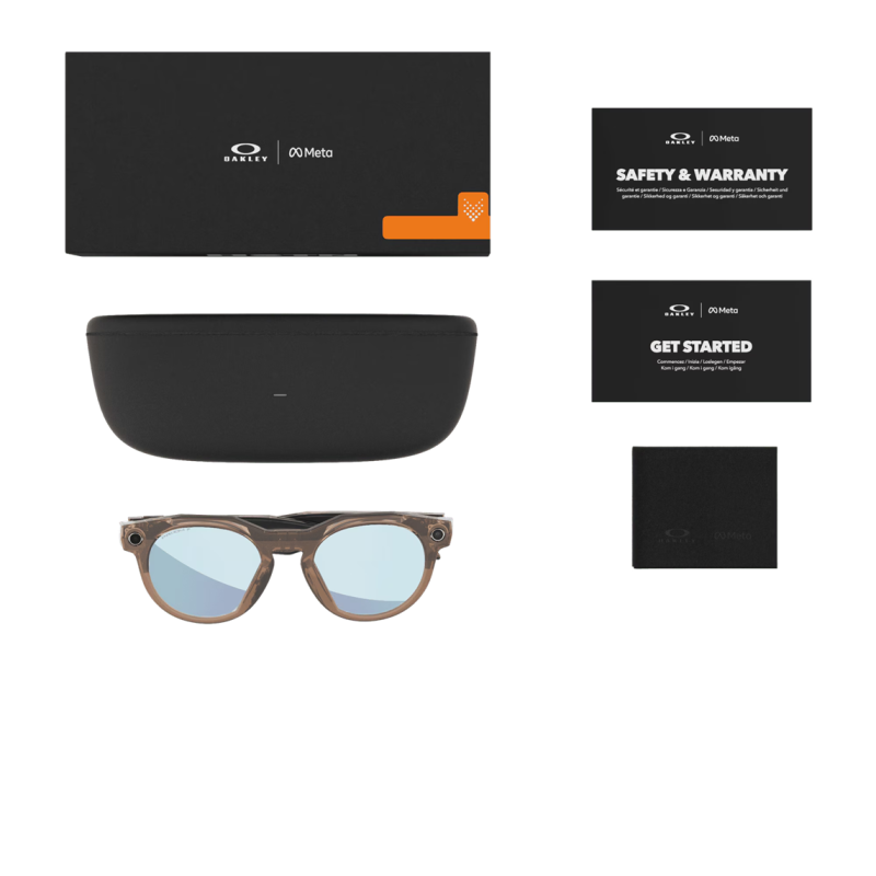 Oakley Meta Hstn brun fumée lentille prizm eau profonde polarisée 800206