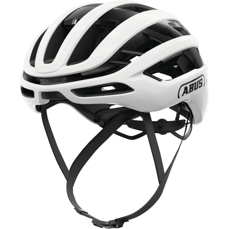 ABUS AirBreaker 2.0 Blanc Brillant – Casque de route léger
