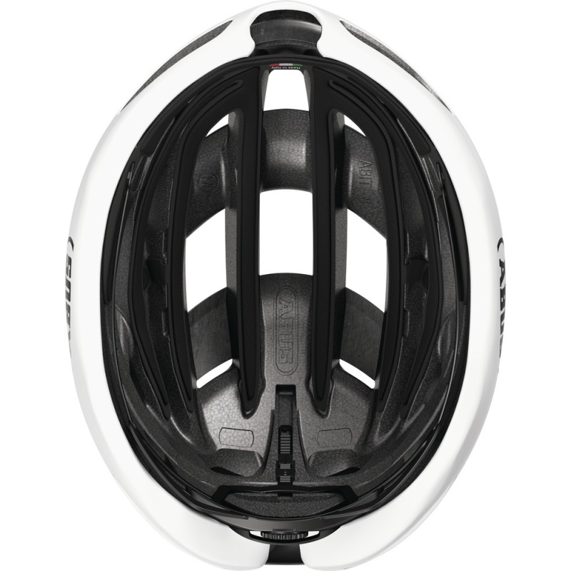 ABUS AirBreaker 2.0 Shiny White – Casco de carretera ligero