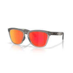 Oakley Frogskins Range XL gris mat fumée/gris encre Lunettes prizm ruby