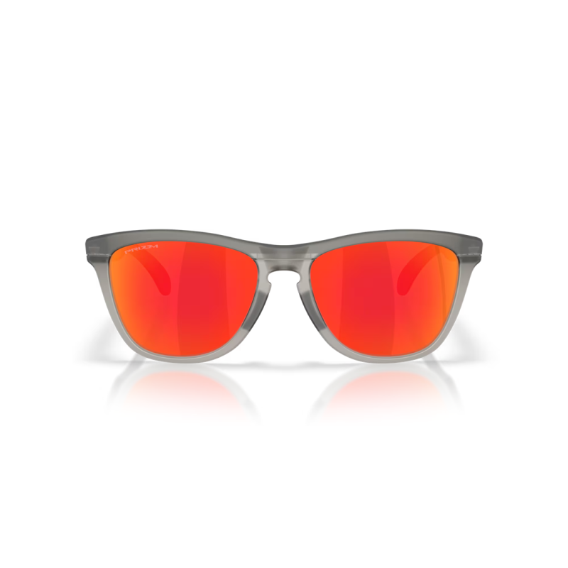 Oakley Frogskins Range XL gris mat fumée/gris encre Lunettes prizm ruby
