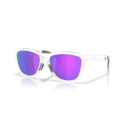 Oakley Frogskins Range XL mat clair Lentilles prizm violet OO9503-0558
