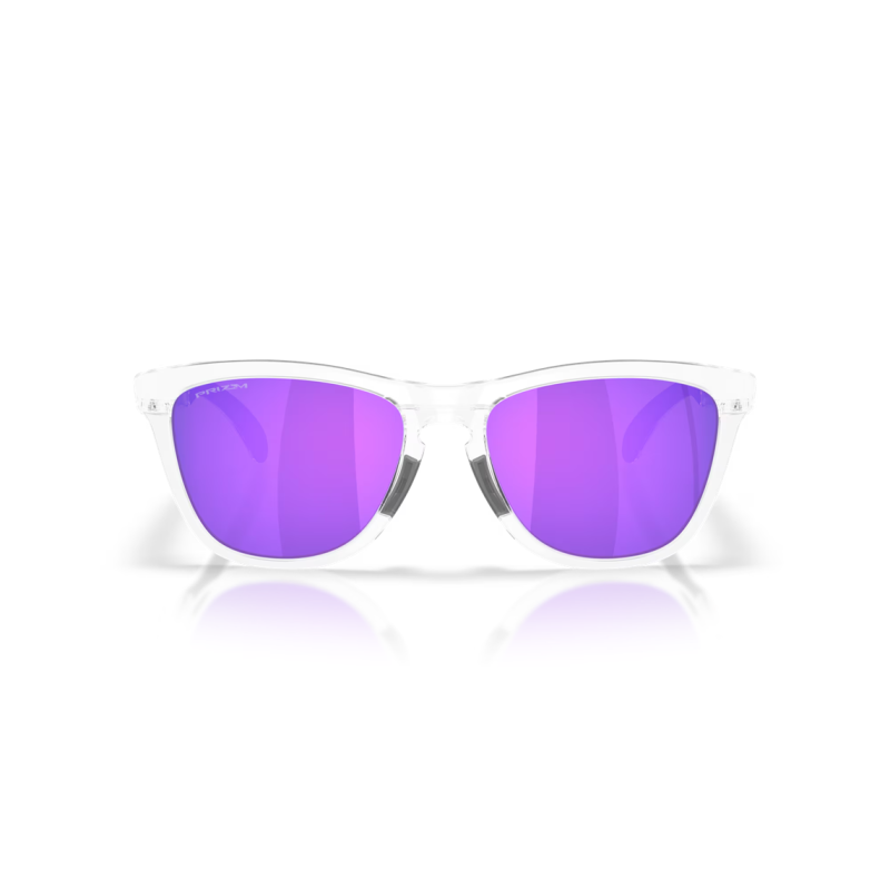 Oakley Frogskins Range XL matte clear Lentes prizm violet OO9503-0558