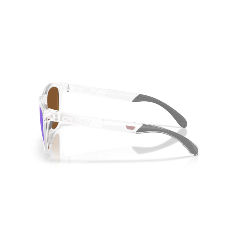 Oakley Frogskins Range XL matte clear Lentes prizm violet OO9503-0558
