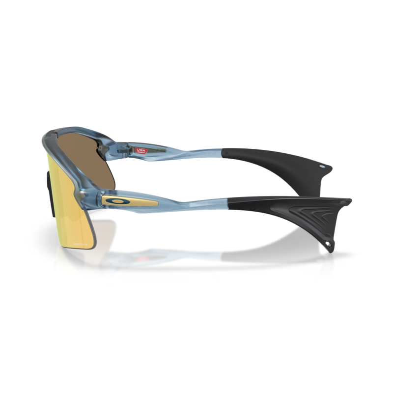 Oakley Stunt Devil mat transparent abîme lentille Prizm 24K OO9517-0539