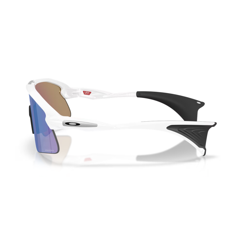 Oakley Stunt Devil Matte White lentille Prizm Sapphire OO9517-0439