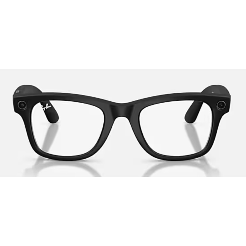 Ray-Ban Meta Wayfarer Gen 2 Matte Black lentille Clear RW4012 601SSB 50