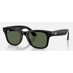 Ray-Ban Meta Wayfarer Gen 2 Shiny Back lente G15 Green RW4012 601/7153