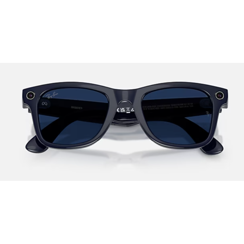 Ray-Ban Meta Wayfarer Gen 2 Brillant Bleu lentilles Transitions 6628MF53