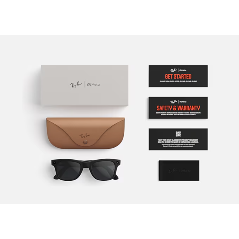 Ray-Ban Meta Wayfarer Gen 2 Brillant Bleu lentilles Transitions 6628MF53