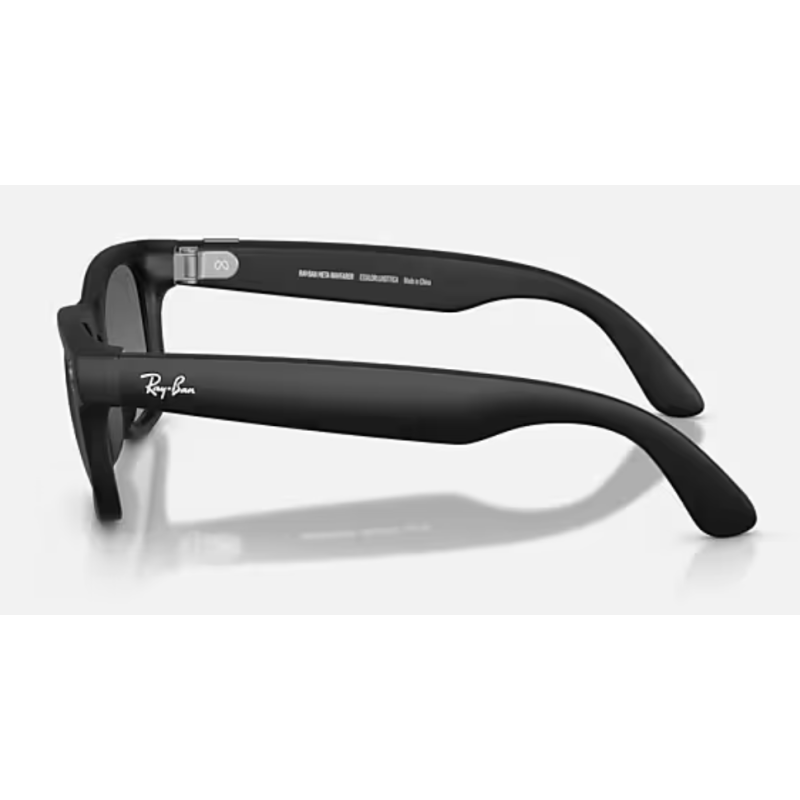 Ray-Ban Meta Wayfarer Gen 2 Mate Negro lentes Grafito RW4012 601ST3 50