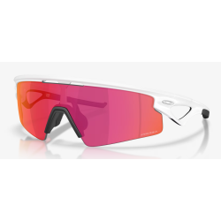 Oakley Sphaera Strike Matte White lunettes Prizm Field OO9531-0837