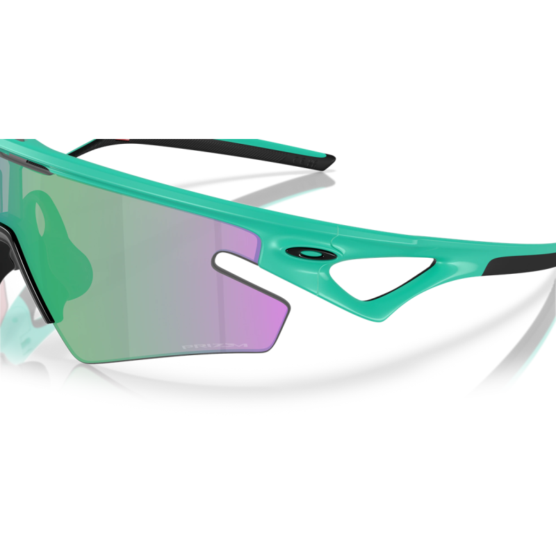 Oakley Sphaera Slash Neon Pop Collection Lunettes prizm route jade