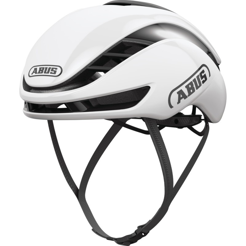 Abus GameChanger 2.0 Shiny White - Casque Aero de Route