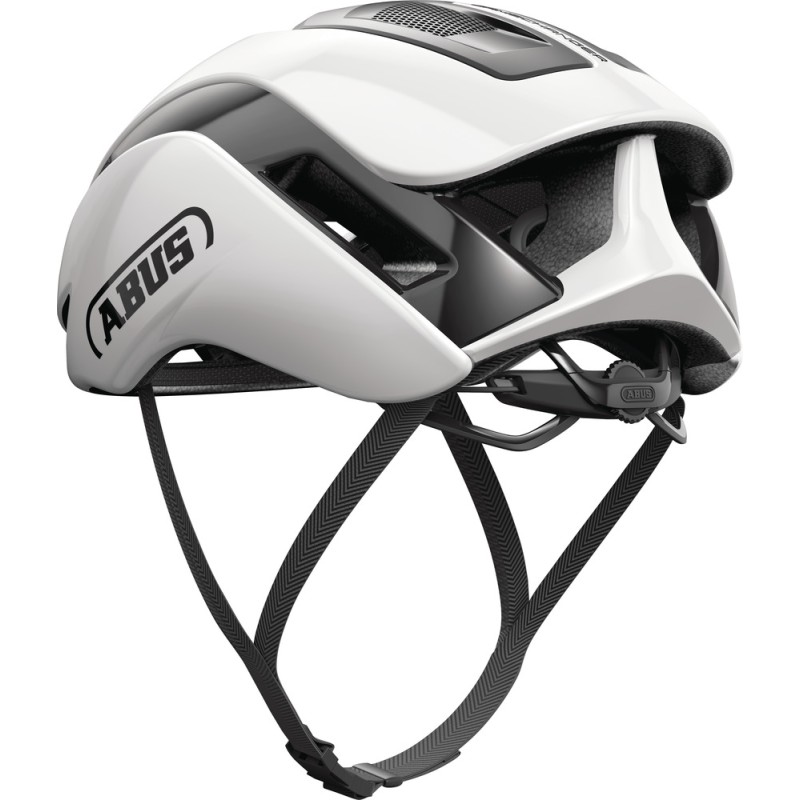 Abus GameChanger 2.0 Shiny White - Casque Aero de Route
