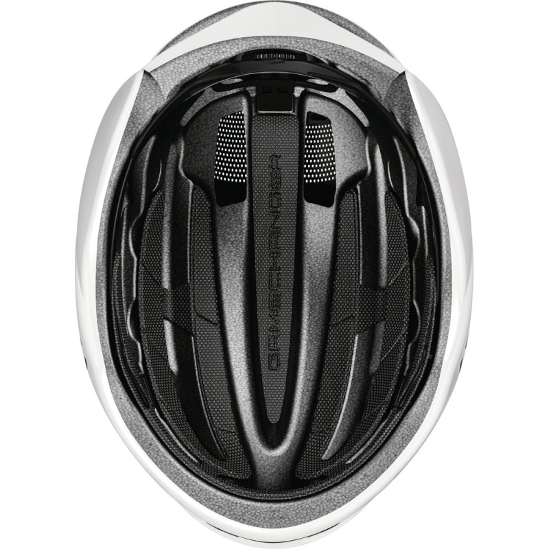 Abus GameChanger 2.0 Shiny White - Casque Aero de Route