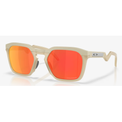 Oakley Hstn SQ Matte Sand lunettes Prizm RubyPolarized OO9533-0554