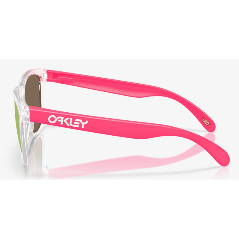 Oakley Frogskins Neon Pop Collection Lunettes prizm rose gold polarisées