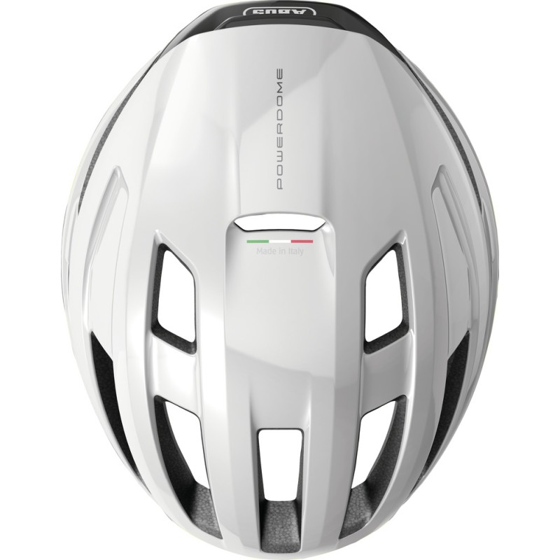 Abus Powerdome Shiny White casque - expédition 24h - meilleurs prix