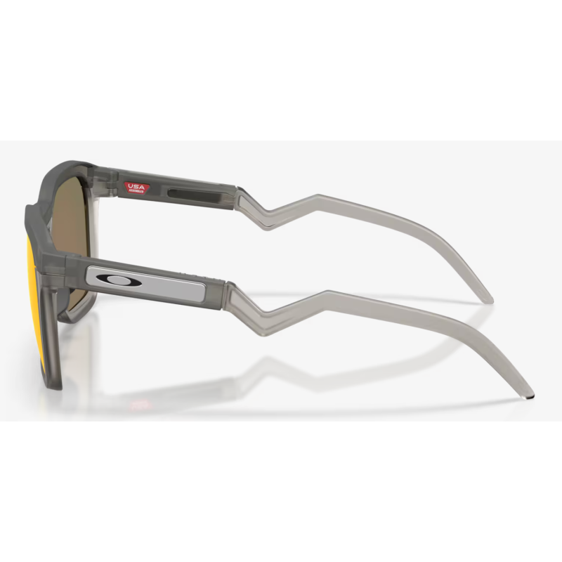 Oakley Hstn Sq Matte Grey Smoke lentilles Prizm Ruby OO9533-0254