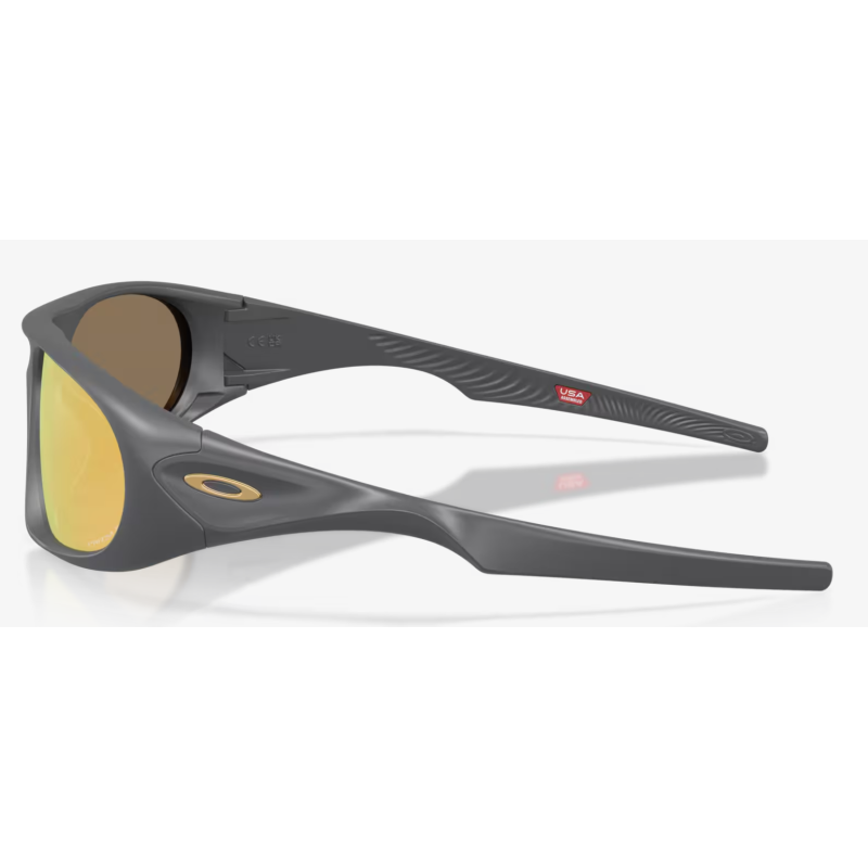 Oakley Neoforma mat carbone Lentilles prizm 24k polarisées OO9528-0660
