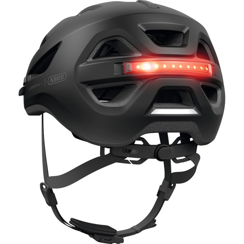 Abus Urban-I 4.0 velours noir casque - expédition 24h