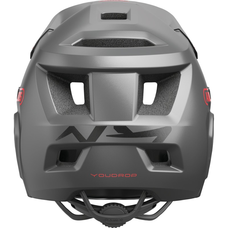 Abus Youdrop FF Ti Silver casque - expédition 24h
