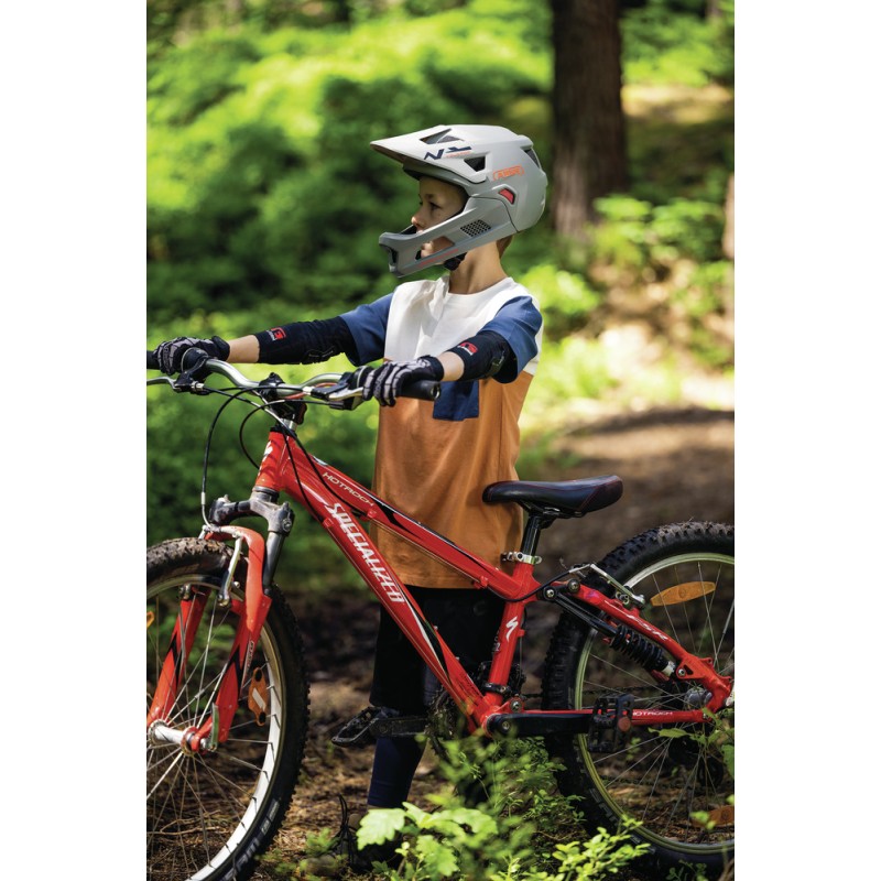 Abus Youdrop FF Ti Silver casque - expédition 24h