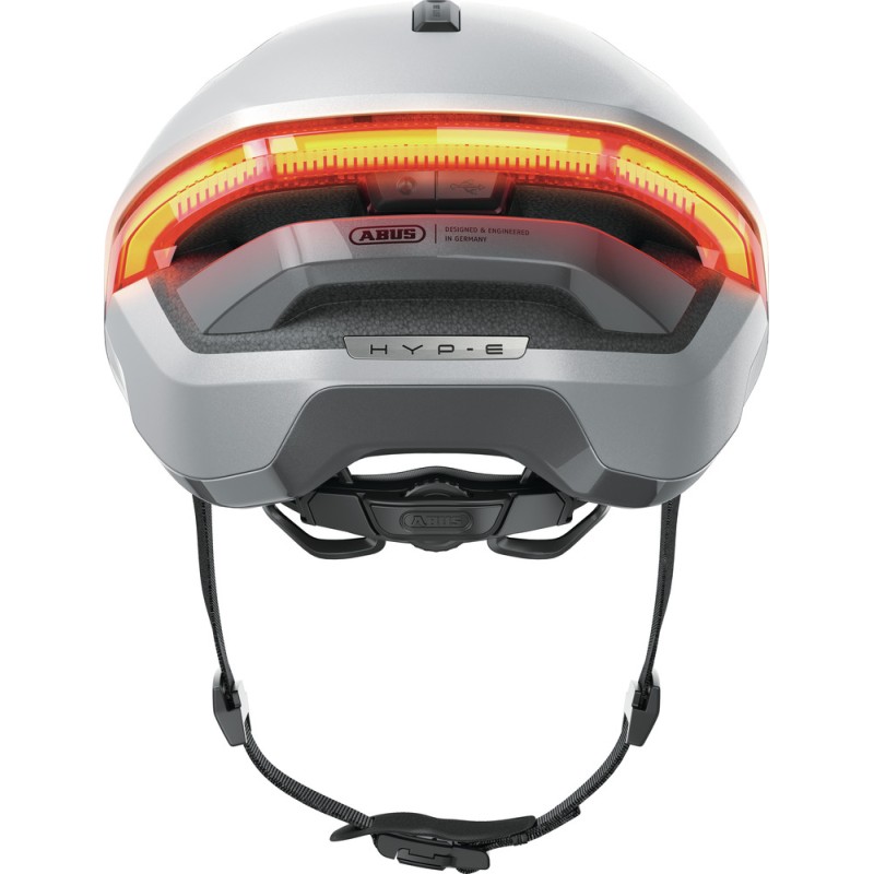 Abus Hyp-E Gleam argent casque - expédition 24h - meilleurs prix