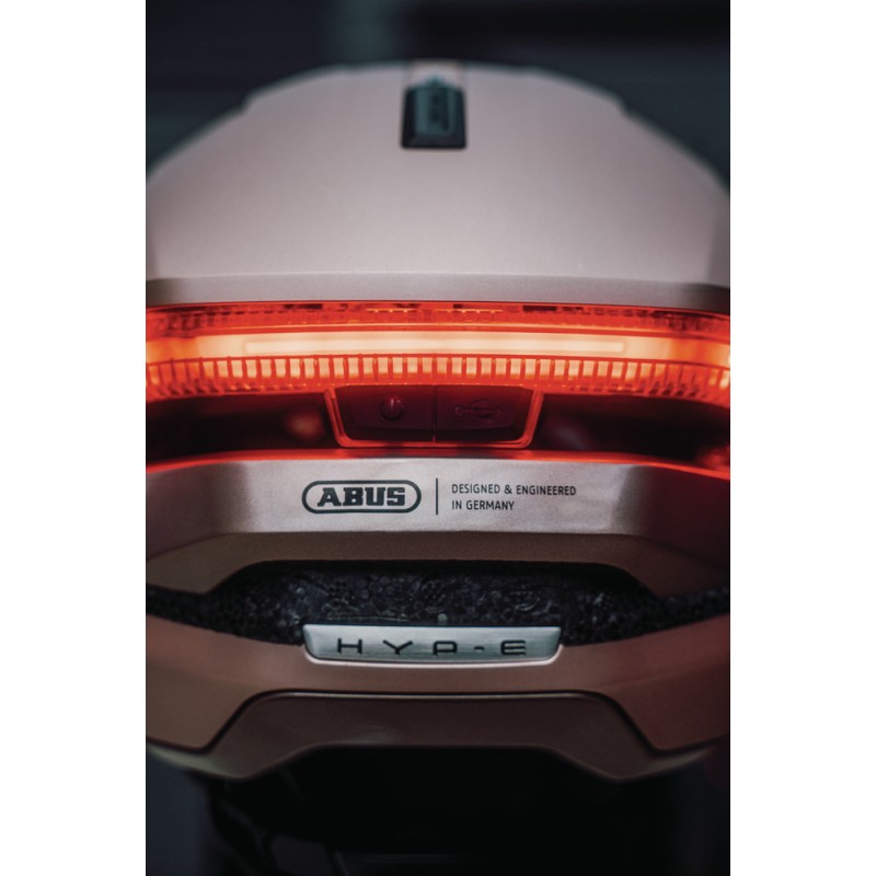 Abus Hyp-E Gleam silver casco - envío 24h - mejores precios