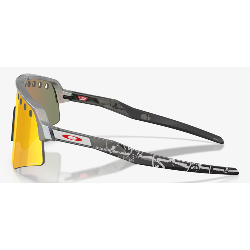 Oakley Sutro Lite Sweep Mathieu Van Der Poel lunettes prizm ruby