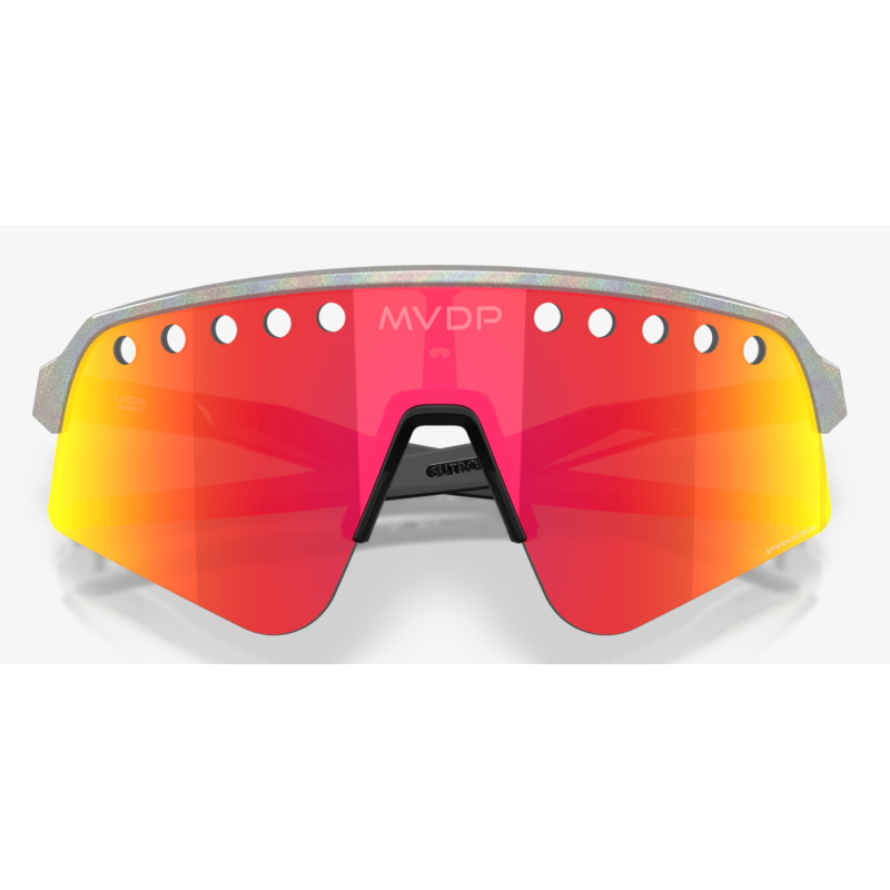 Oakley Sutro Lite Sweep Mathieu Van Der Poel lunettes prizm ruby
