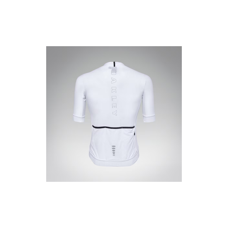 Oakley Maillot à manches courtes Endurance Tempo blanc - expédition 24h
