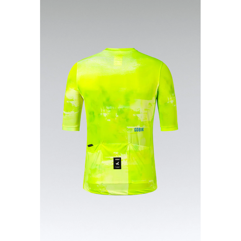 Gobik Stark Citrus homme maillot à manches courtes - expédition 24h