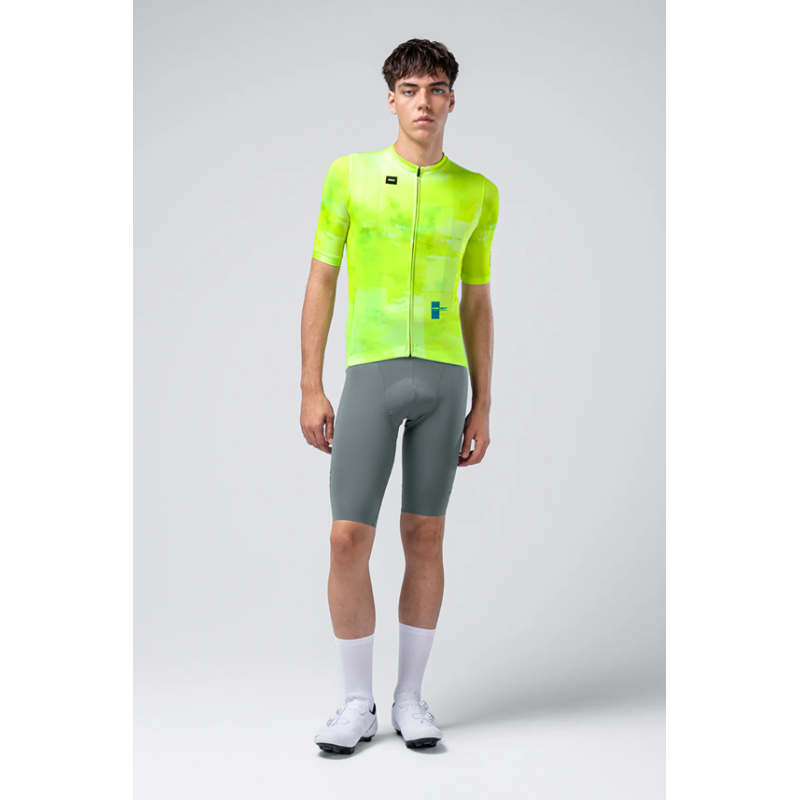 Gobik Stark Citrus homme maillot à manches courtes - expédition 24h