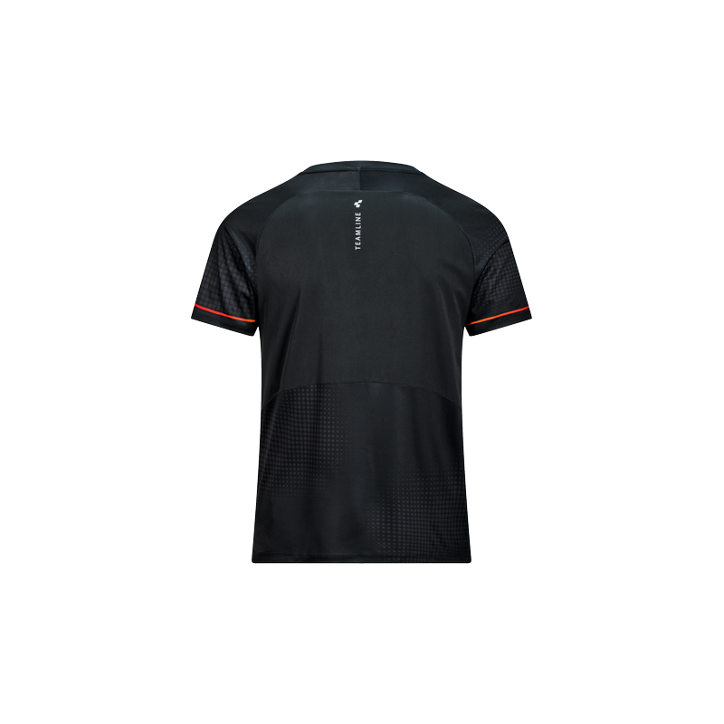 Acid T-shirt technique à col rond S/S noir - expédition 24h