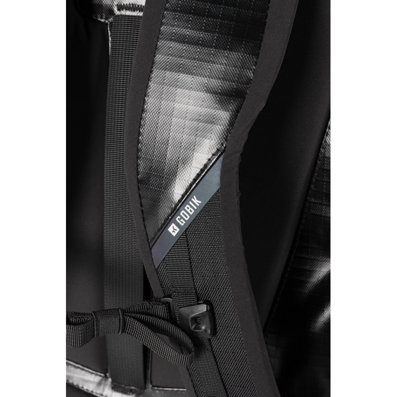 Gobik Stow True Black unisexe sac à dos de cyclisme - expédition 24h