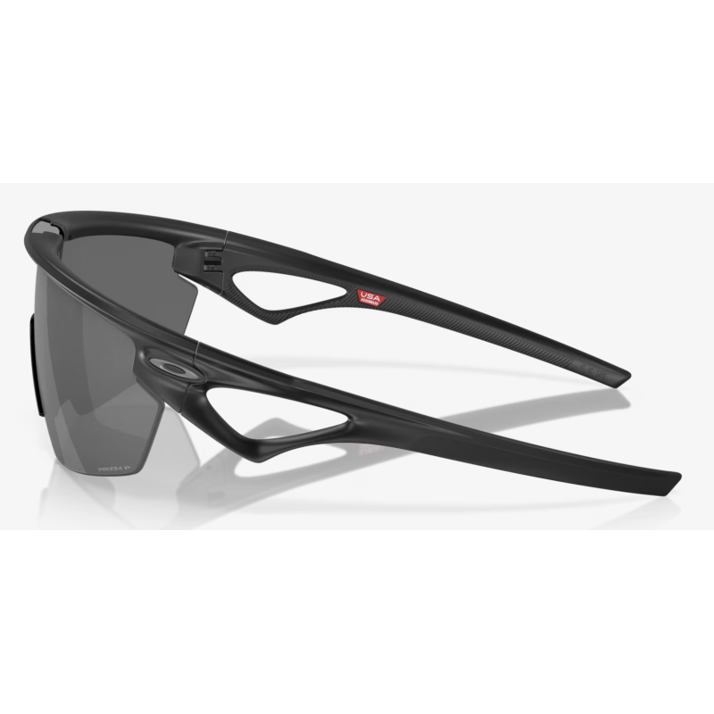 Oakley Sphaera Matte Black lunettes Prizm Black Polarized OO9403-0136