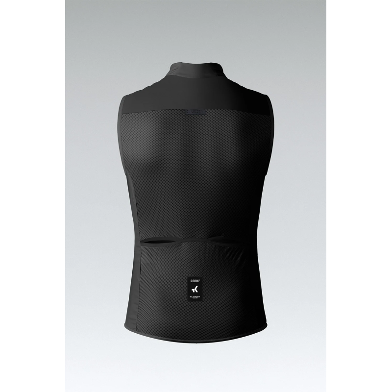 Gobik Prime Ink Black Homme | Gilet Coupe-Vent