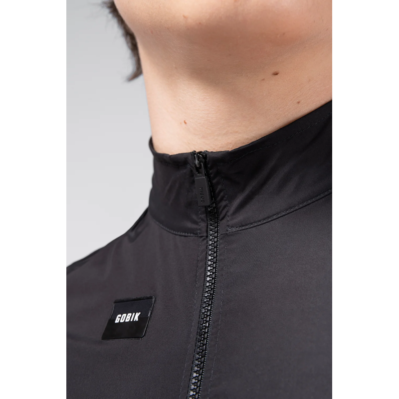 Gobik Prime Ink Black Homme | Gilet Coupe-Vent