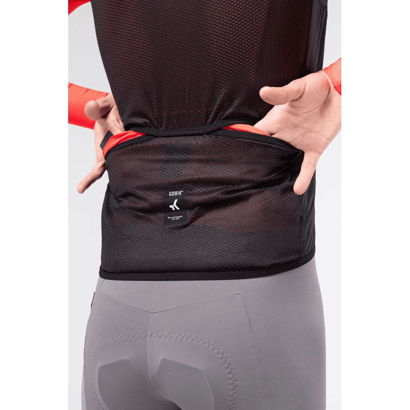 Gobik Prime Ink Black Homme | Gilet Coupe-Vent