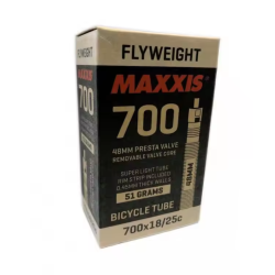 Maxxis Flyweight 700x18/25 valve presta 60mm - expédition 24h