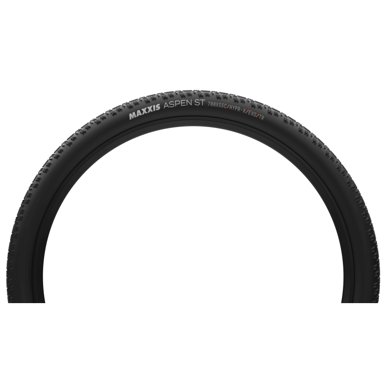 Maxxis Aspen ST Gravel 700x55c 120 TPI HYPR-X/EXO/TR - expédition 24h