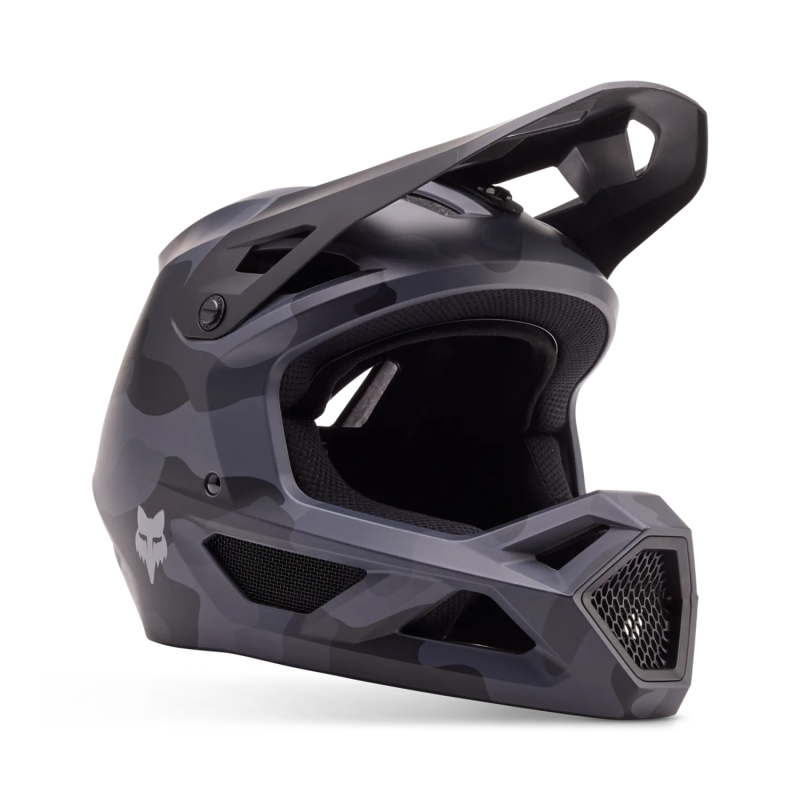 Fox Rampage Camo Noir Camouflage | Casque MTB Intégral