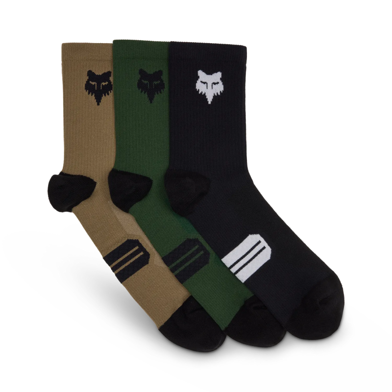 Fox Pack Chaussettes Ranger 6" Noir/Multi | VTT
